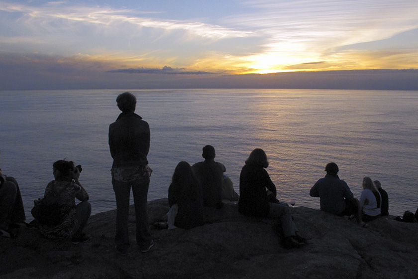 Ocaso en Fisterra