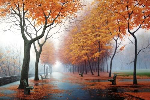 Paseo en otoño.