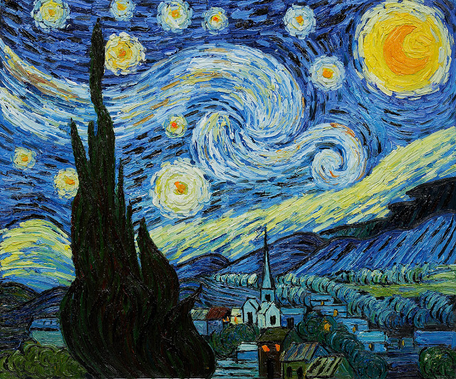 La noche estrellada de Van Gogh