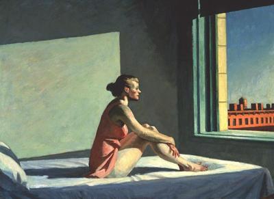 Sol de la mañana, de E. Hopper.