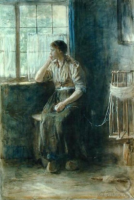Mujer en la ventana