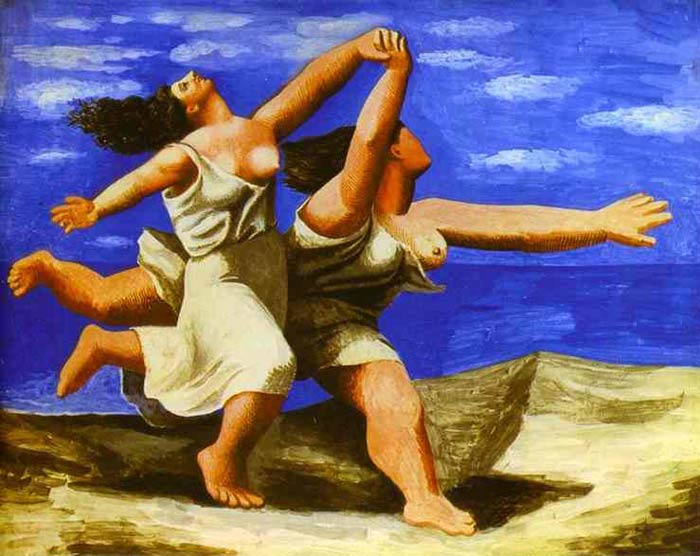 Mujeres corriendo. Picasso.