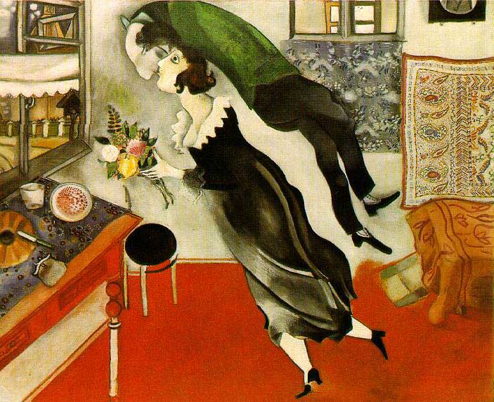 El Cumpleaños, de Chagall.