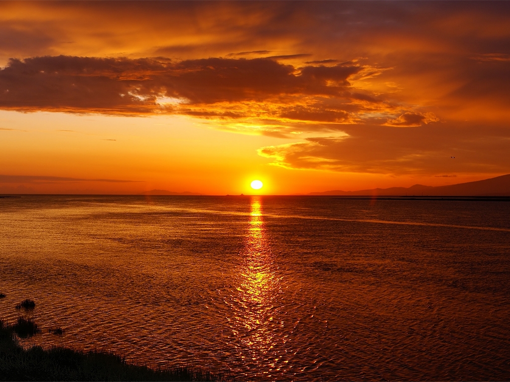 Ocaso. Atardecer.