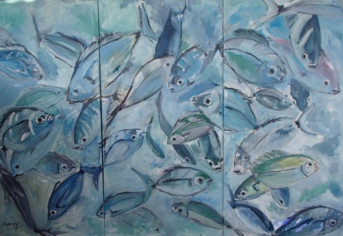 Peces, Margarita Monroy.