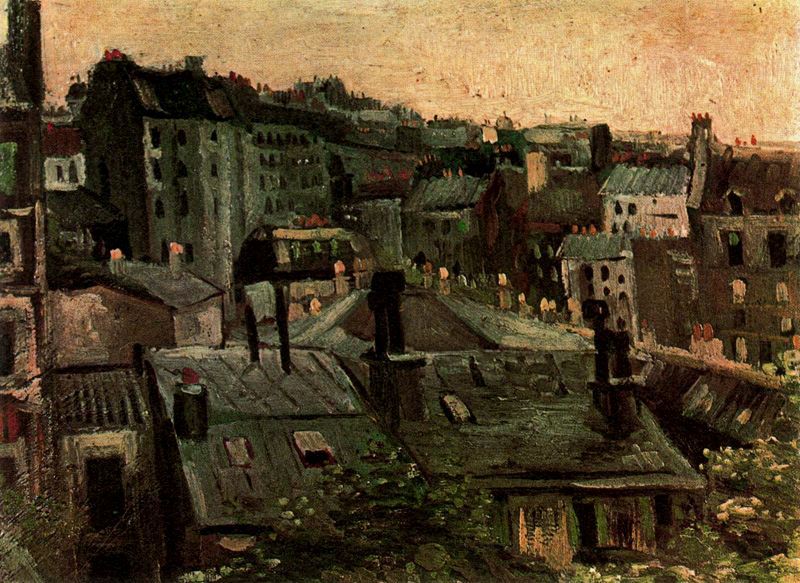 Tejados de Van Gogh